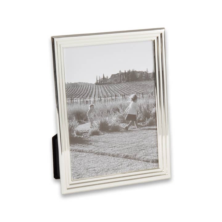 BeyBerk International - Wholesale Picture Frame - Lance Silver Plated Picture Frame