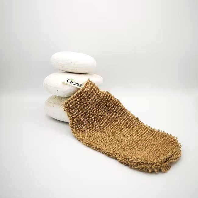 Max-Link Solutions Ltd - Vente Gants/moufle pour gommage - Gant exfoliant en chanvre Olnatur, gants exfoliants naturels2