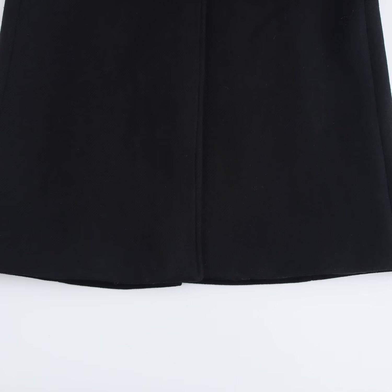 Marayn – wholesale Fur/faux fur coat – Women's – Chic Faux Fur Collar Belted Wool Coat 2025 Spring10