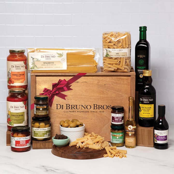Italian Kitchen Gourmet Gift Crate for wholesale by Di Bruno Bros.