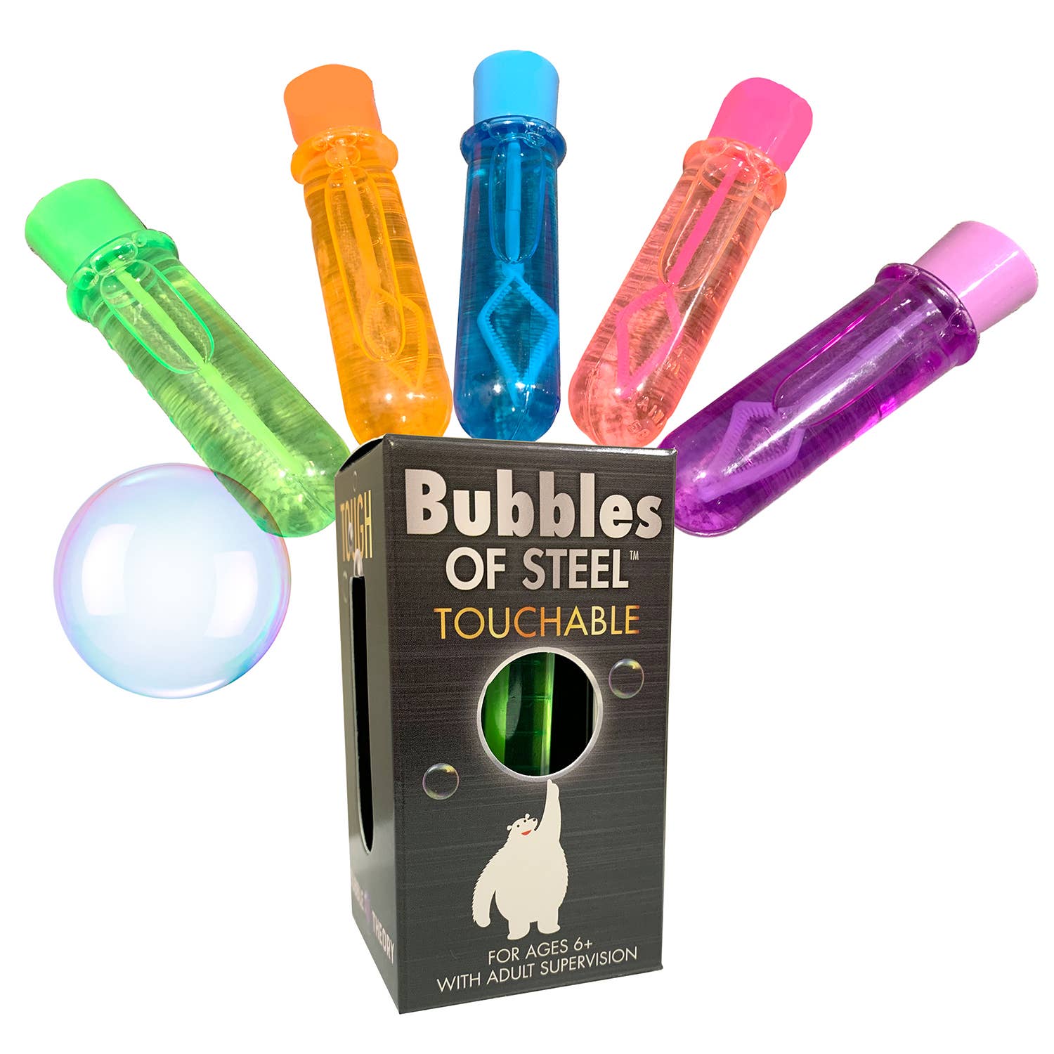 Copernicus Toys - Wholesale Bubble Wand - Kids - Bubbles of Steel: Touchable Bubbles3