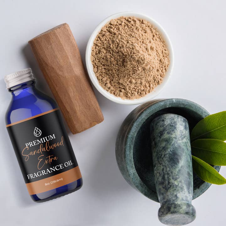 The Midwest Sea Salt Company - Wholesale Fragrance Oil - Sandalwood Extra Fragrance Oil