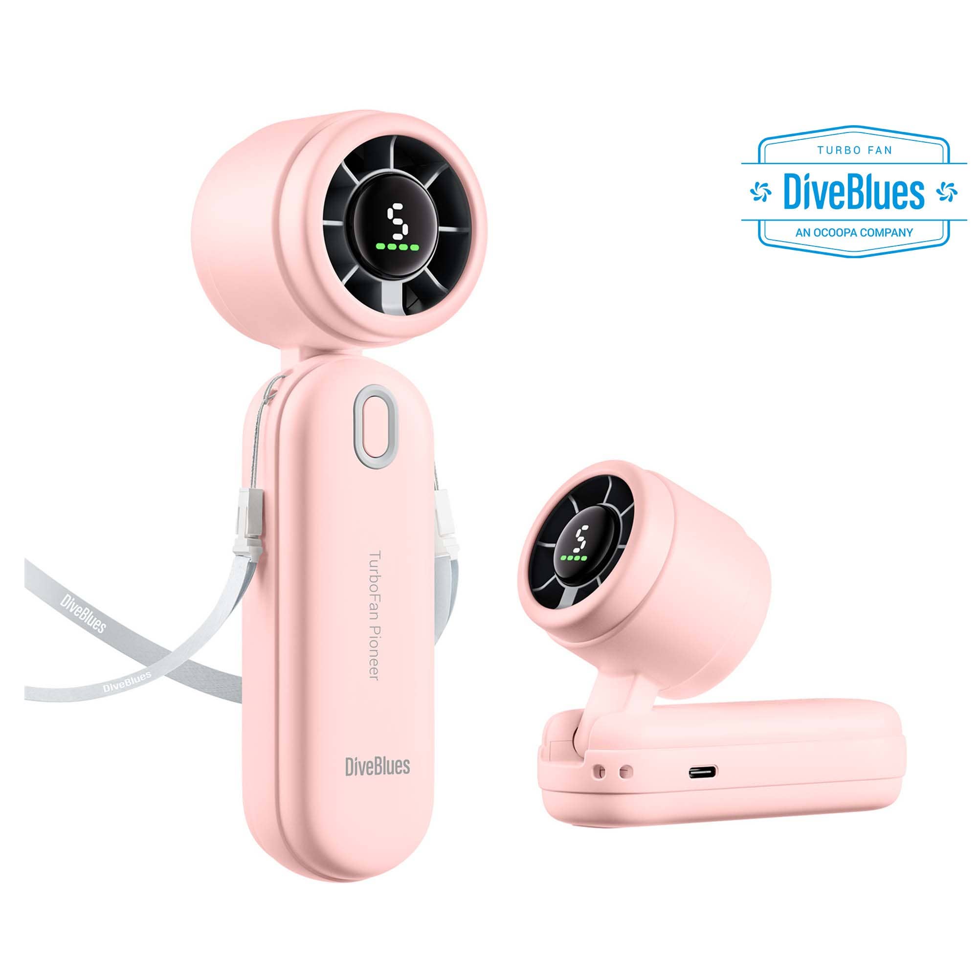 Ocoopa Hand Warmer - Wholesale Handheld Electric Fan - Diveblues Iturbo Handheld Personal Turbo Fans - 12Pack6