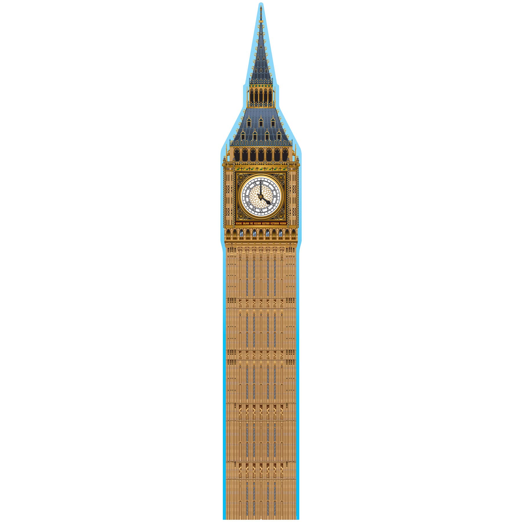 Beistle - Wholesale Decorative Tabletop Object - Big Ben Stand-Up0