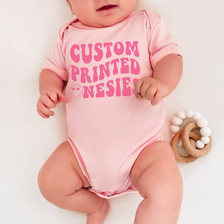 Peculiar People Designs - Wholesale Bodysuit (Non-Footed) - Baby - Custom Baby Onesie Bella Canvas Jersey