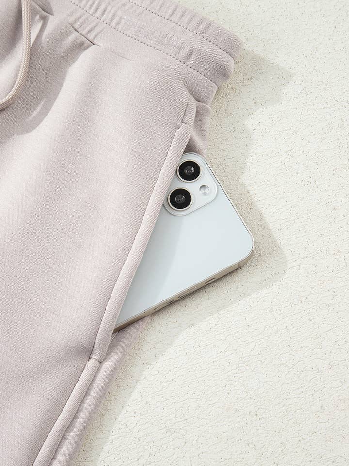 Follow Your Arrow - Wholesale Top & skirt set – Women's - Minimalist Solid Pullover and Drawstring Skirt Set15