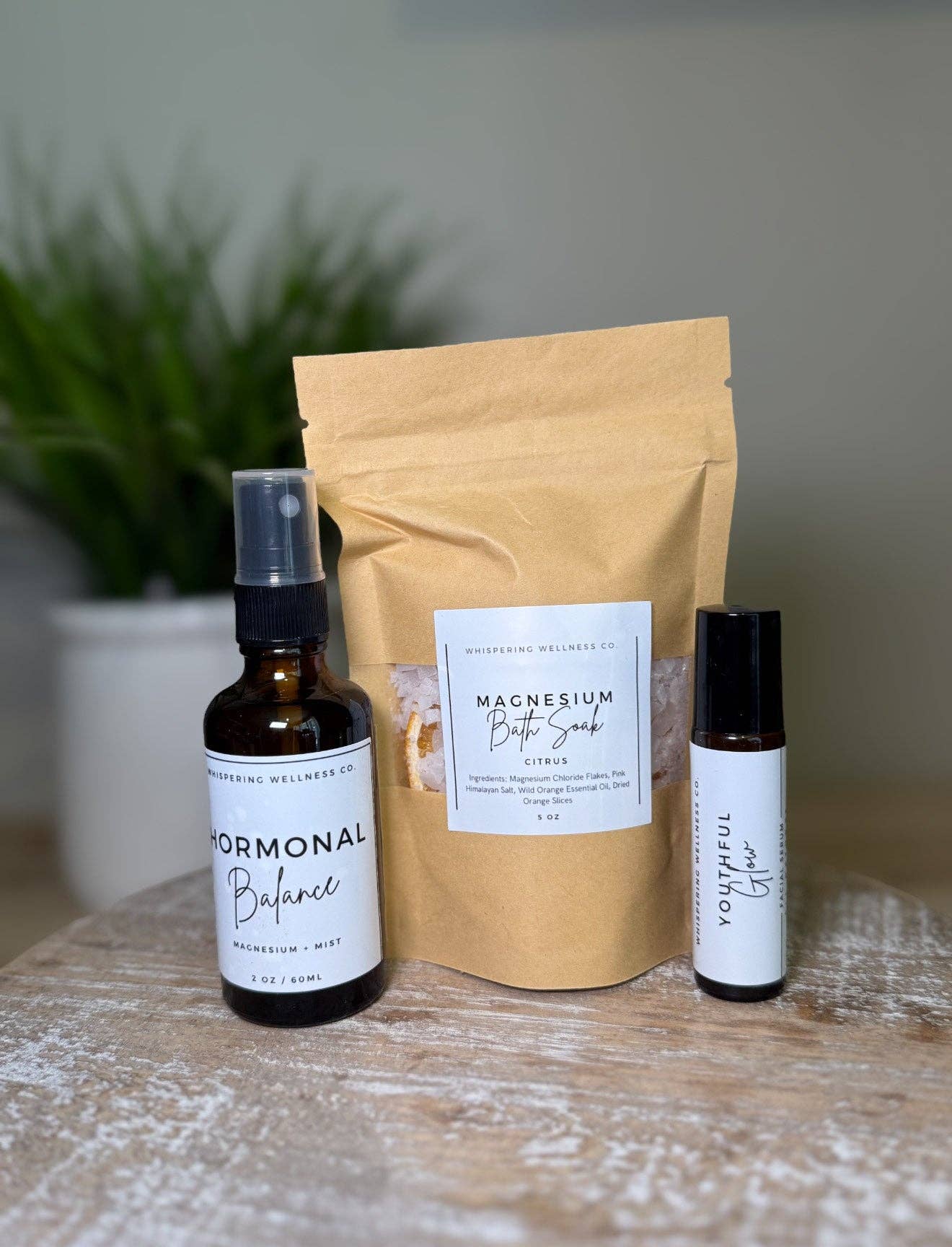 Whispering Wellness Co. - Wholesale Bath & Body Set - Tranquil Travel Set2