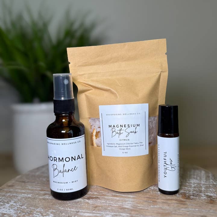 Whispering Wellness Co. - Wholesale Bath & Body Set - Tranquil Travel Set2