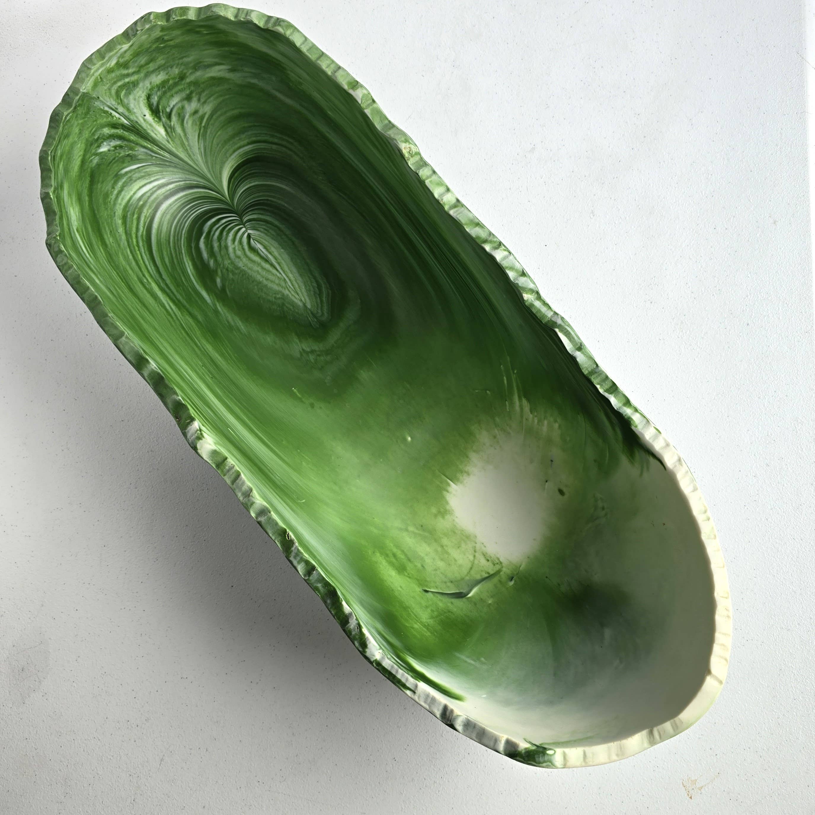 Gibb & Daan - Wholesale Serve Bowl - Large Resin Trough - Entryway Catchall - Decorative Bowl24