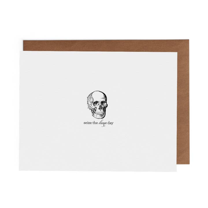 The Lost Art of Stationery - Wholesale Everyday Greeting Card - Seize the Damn Day - Everyday Greeting Card