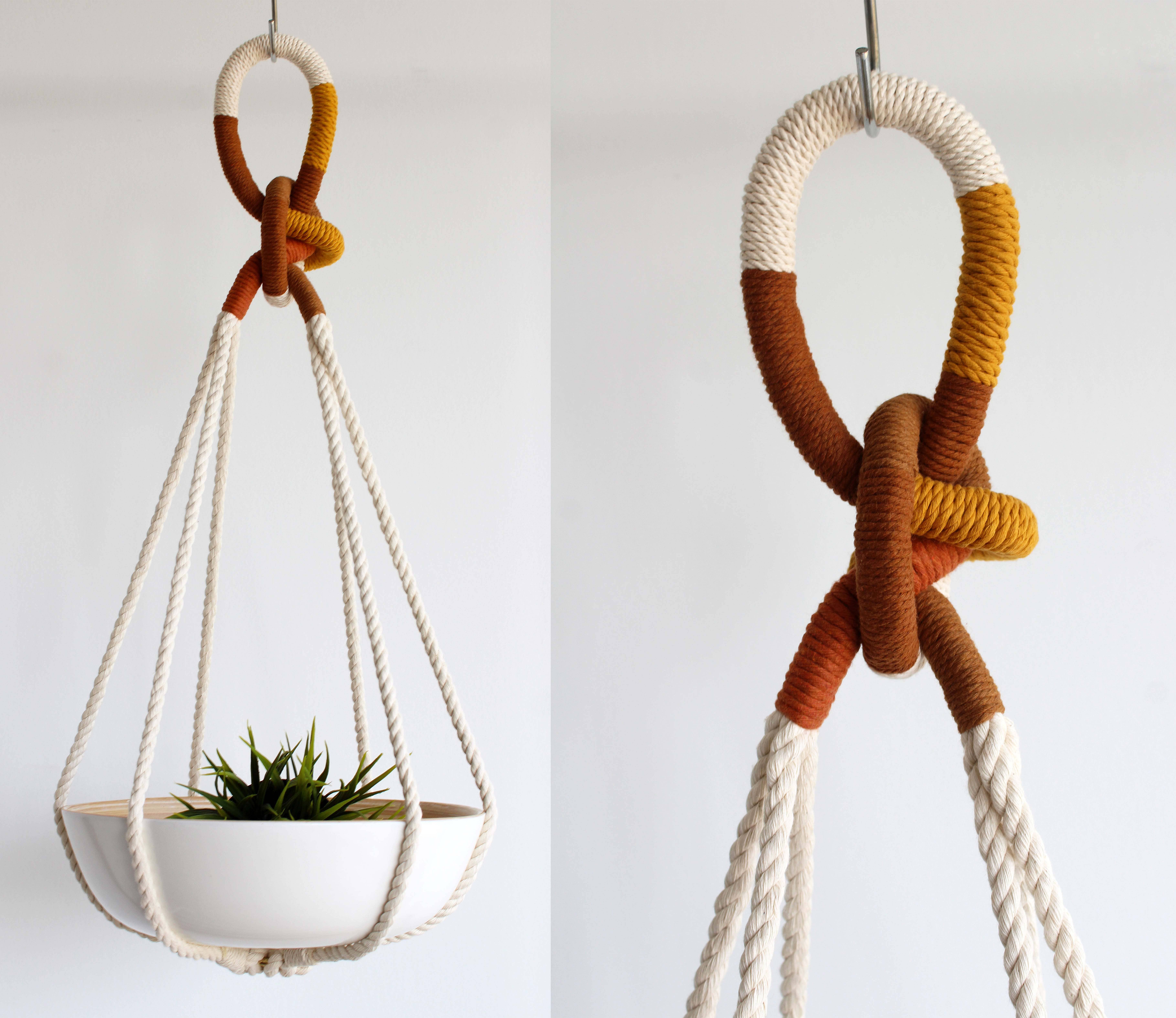 Freefille Market – wholesale Hanging planter – Handmade Macrame Plant Hanger, no fees/tariffs to USA*