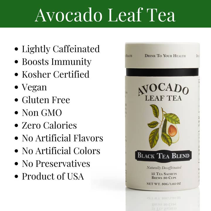 Avocado Tea Co. - Wholesale Loose Tea - Avocado Leaf Black Tea Blend - 6 Canisters2