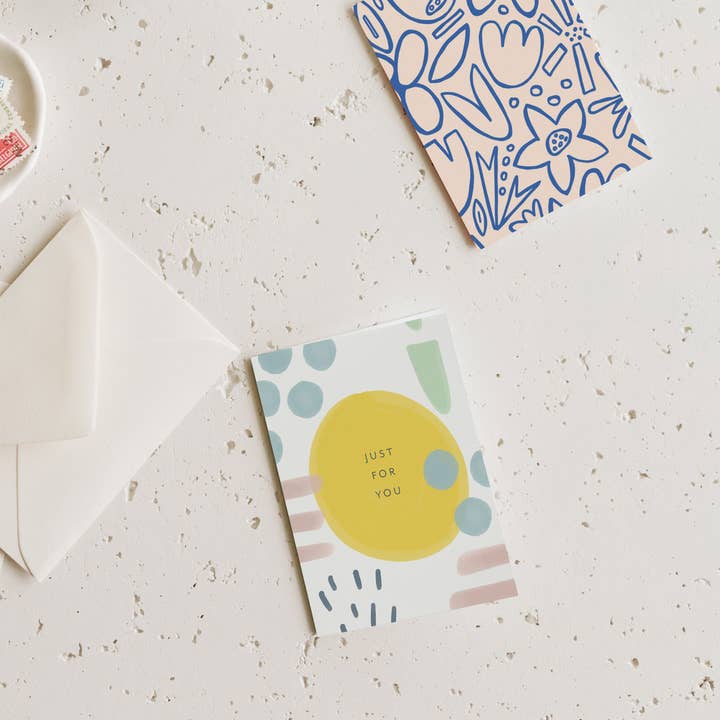 Ramona & Ruth - Wholesale Everyday greeting card - Garden Floral Mini Card1