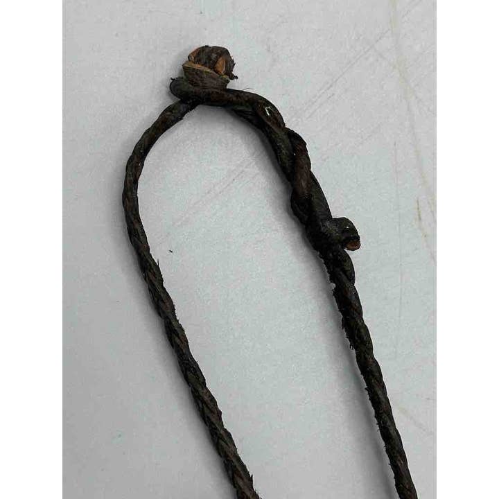 The Niger Bend – Colar pingente/pendente por atacado – Colar Máscara Latão Shell Couro & Cowrie Shell - Mali7