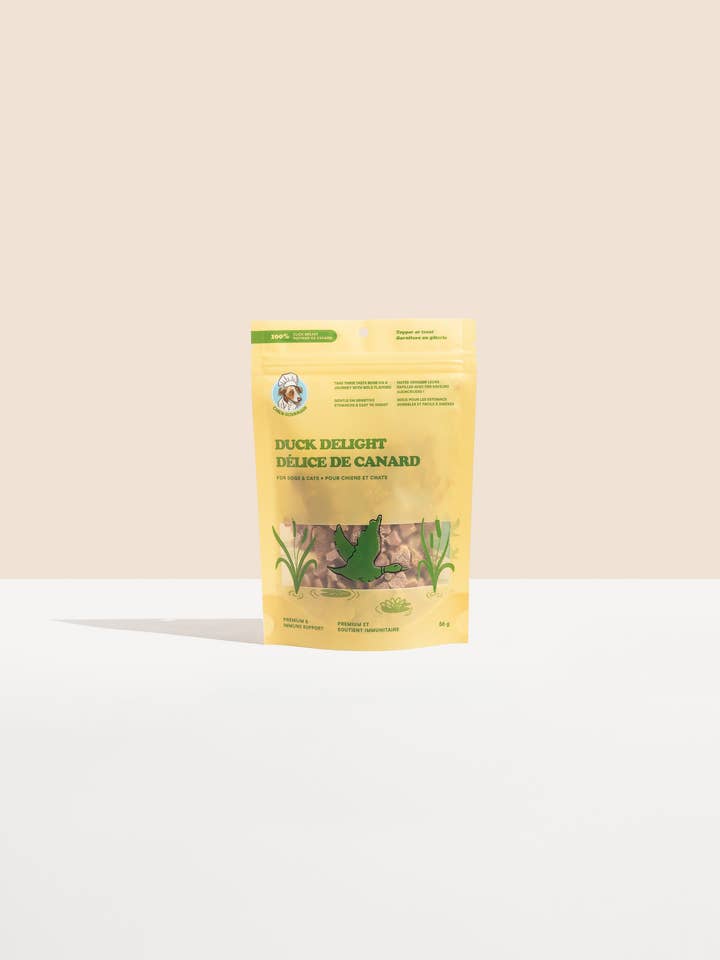 Poitrine de canard lyophilisée pour la vente par Chien Gourmand