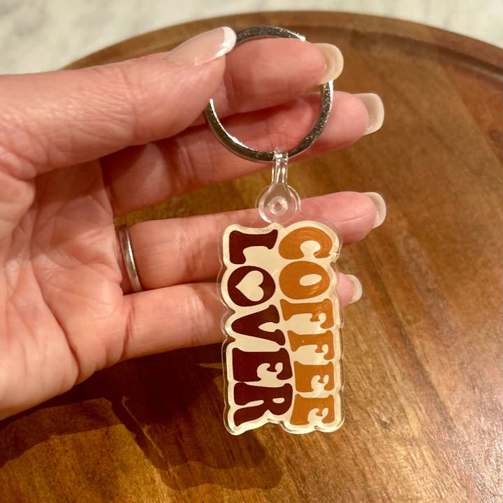 Axle Rose Co - Wholesale Keychain - Unisex - Coffee Lover keychain3
