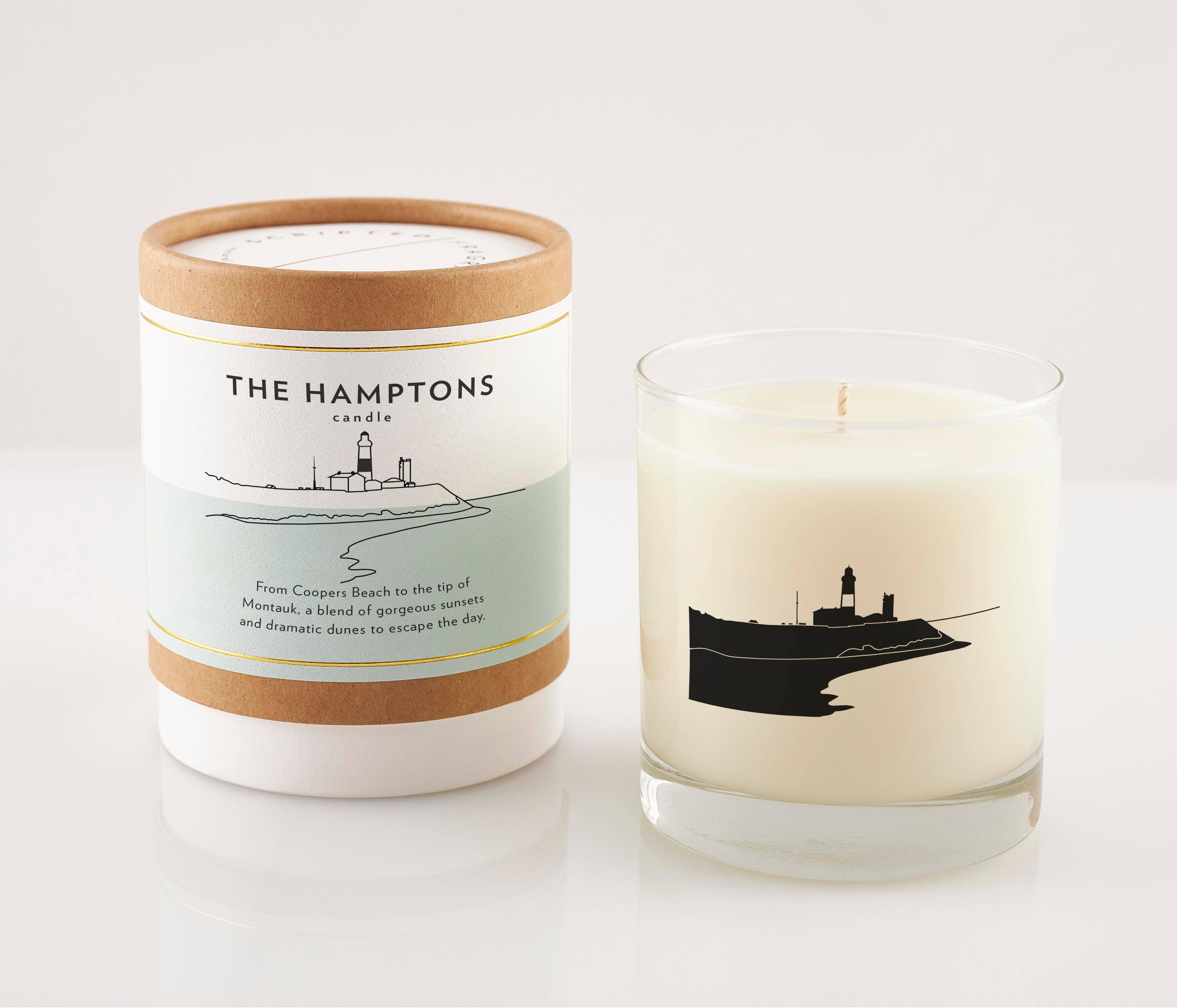 Scripted Fragrance – Engroshandel Glaslys – Hamptons New York Regional Soy Candle0