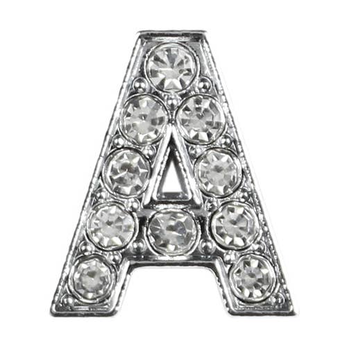 Parisian Pet® – Großhandel Haustierhalsband – Hund – 10 mm Schiebe-Buchstaben A-Z (10/Stk.) – Strassbuchstaben0