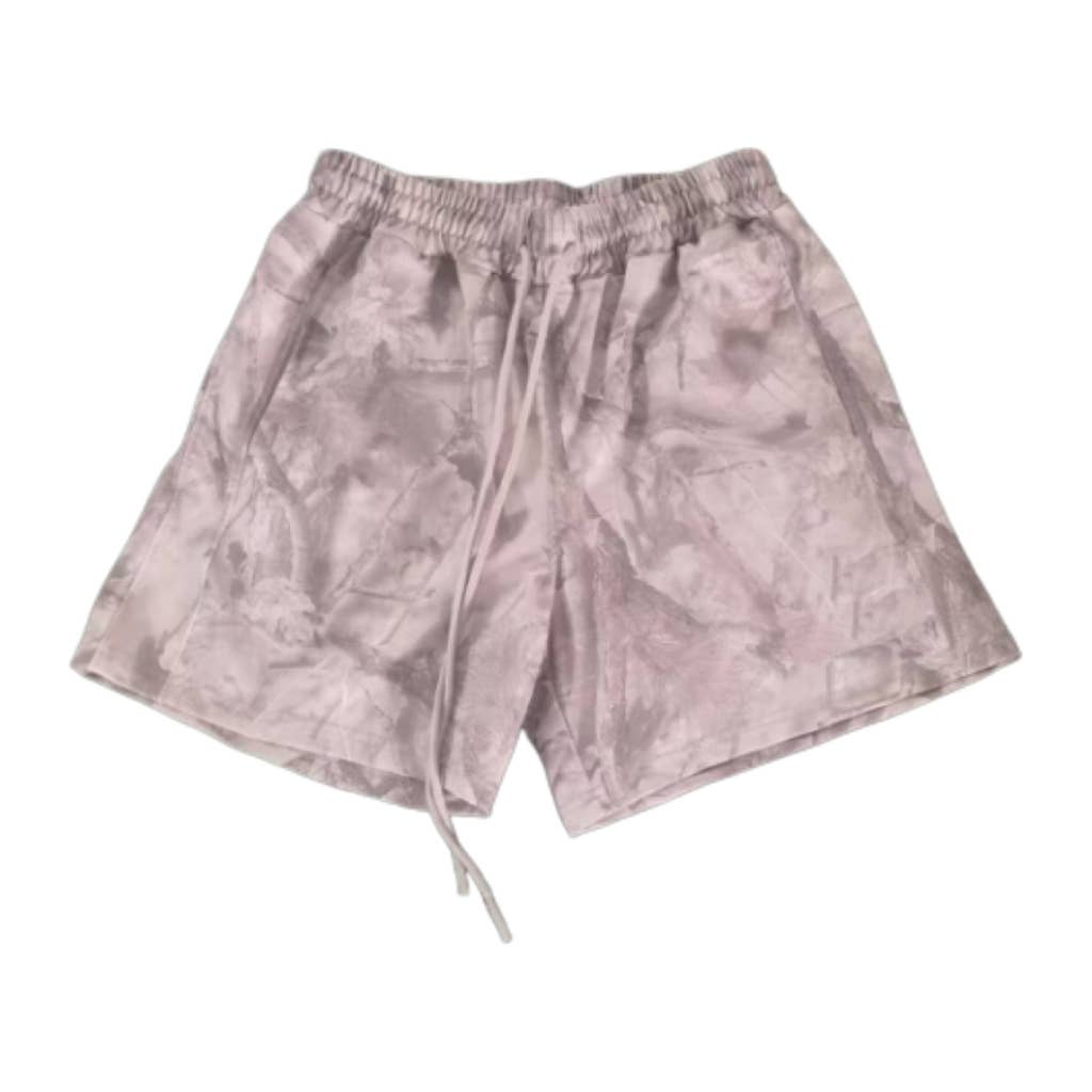 Rosa Clothing - Wholesale Shorts - Women's - Essential woodland tree camo workout shorts - 4 colors1