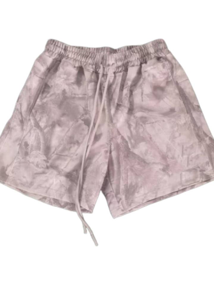 Rosa Clothing - Wholesale Shorts - Women's - Essential woodland tree camo workout shorts - 4 colors1