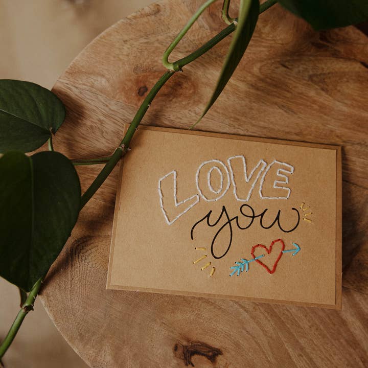 Rosie's Boutique Haiti - Wholesale Love Card - Love You Greeting Cards || Set of 40