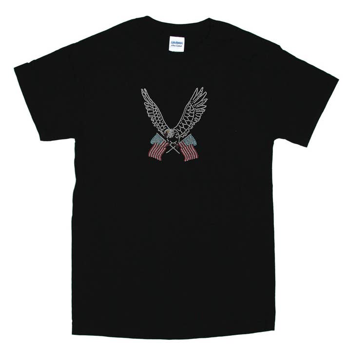 Águila con banderas - Camiseta mujer para venta al por mayor de Dog in the Closet