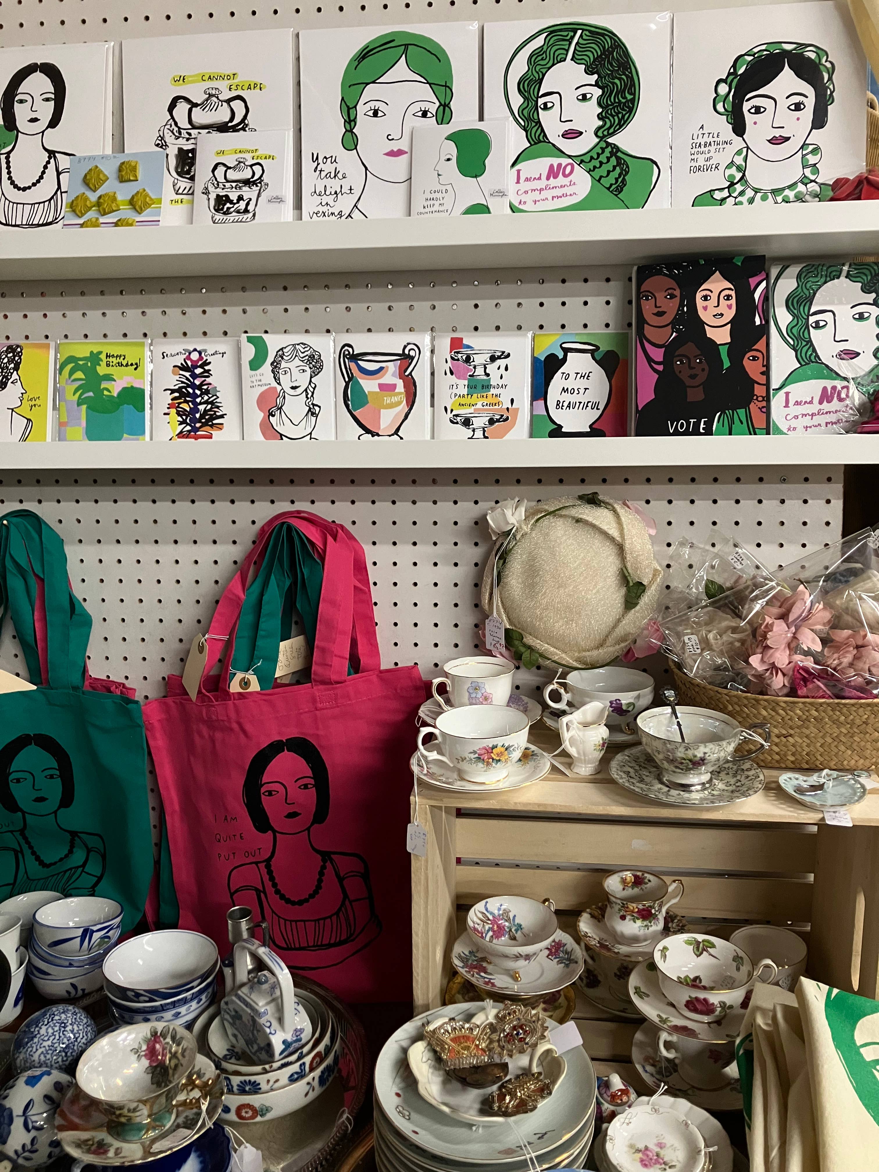 Colleen Harrington Studio - Vente Carte de vœux classique - Carte de vœux A2 - Allons au buste romain du musée d'art2