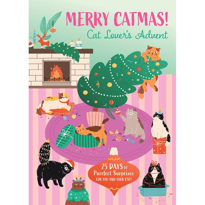 Insight Editions - Wholesale Advent Calendar - Merry Catmas! Cat Lover's Advent0