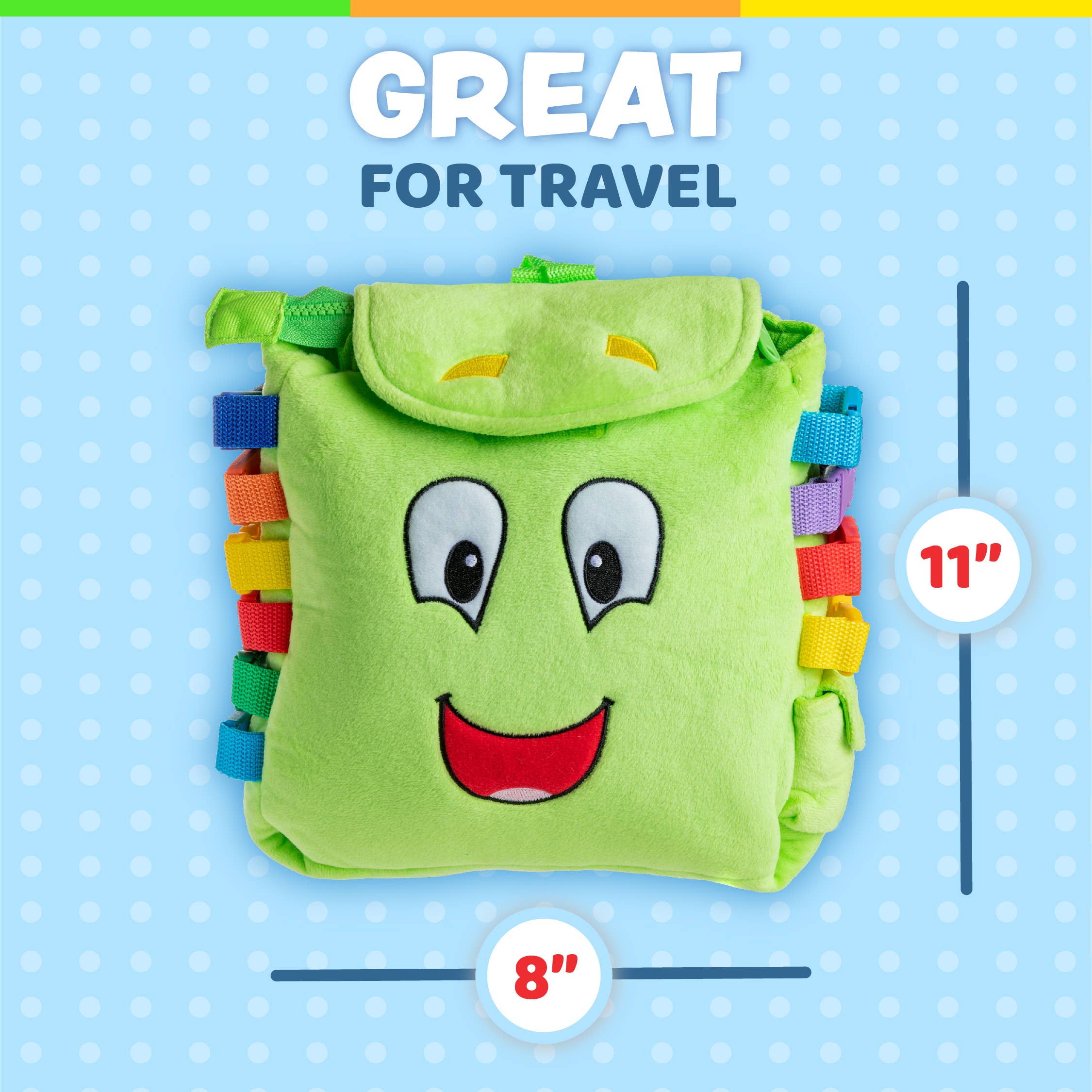 Buckle Toys - Wholesale Backpack - Kids - Buddy Backpack5