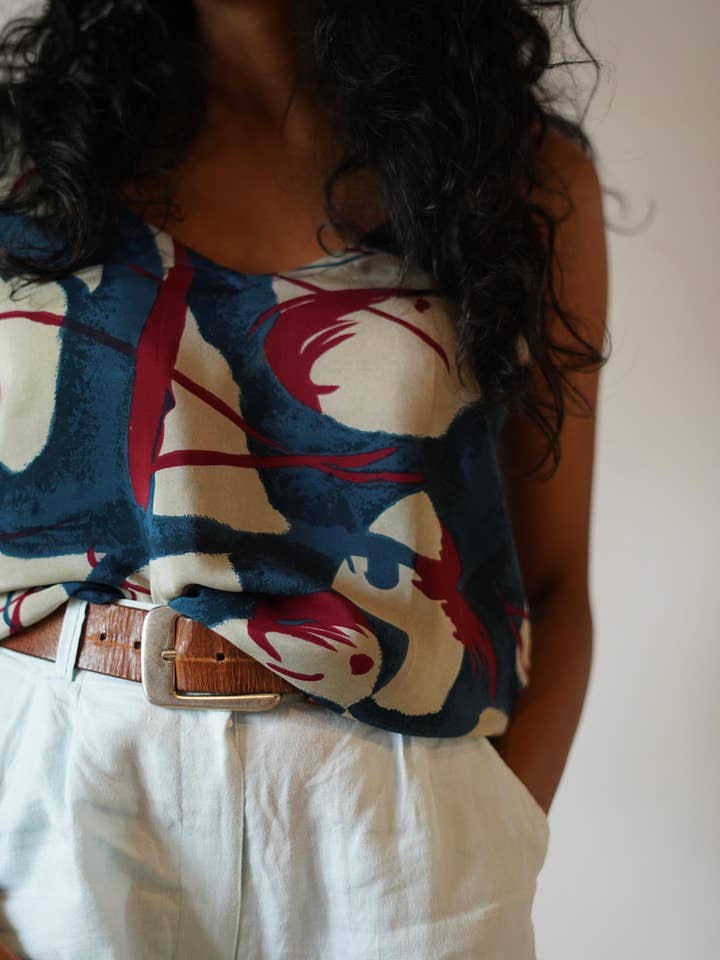 Annahmol - Wholesale Camisole - Women's - Vintage Silk Zero-Waste Cami13