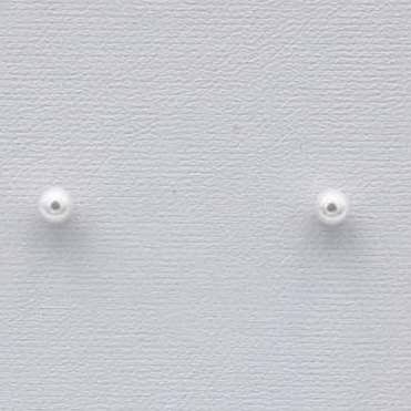 Mallorca Perle Øreringe - 5 x 5 mm for engroshandel hos France Perles