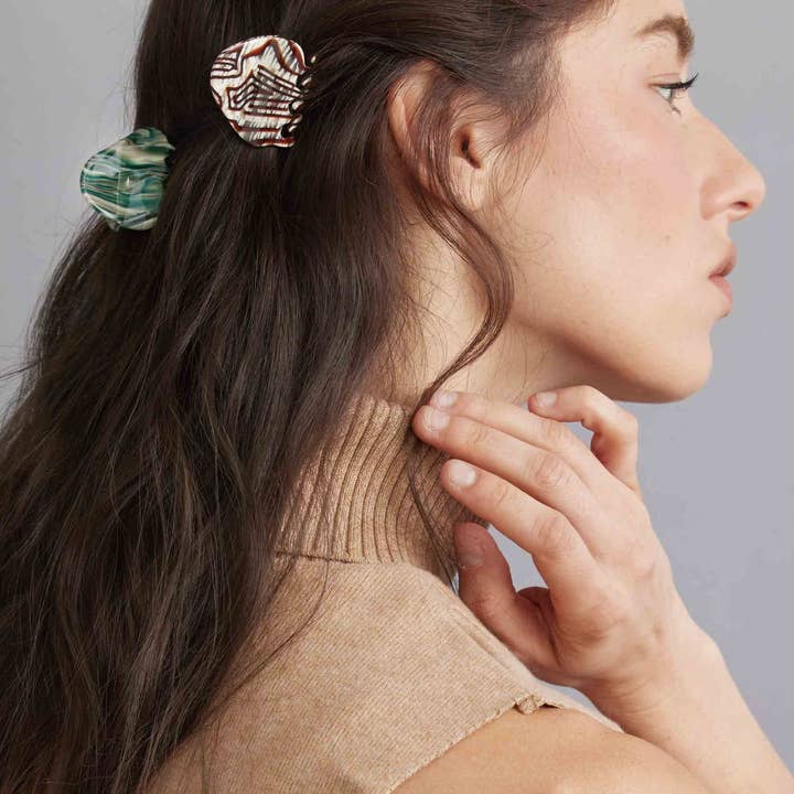 Tiepology - Wholesale Hair Clip - Women's - Eco Gemstones Hair Claw Clip15