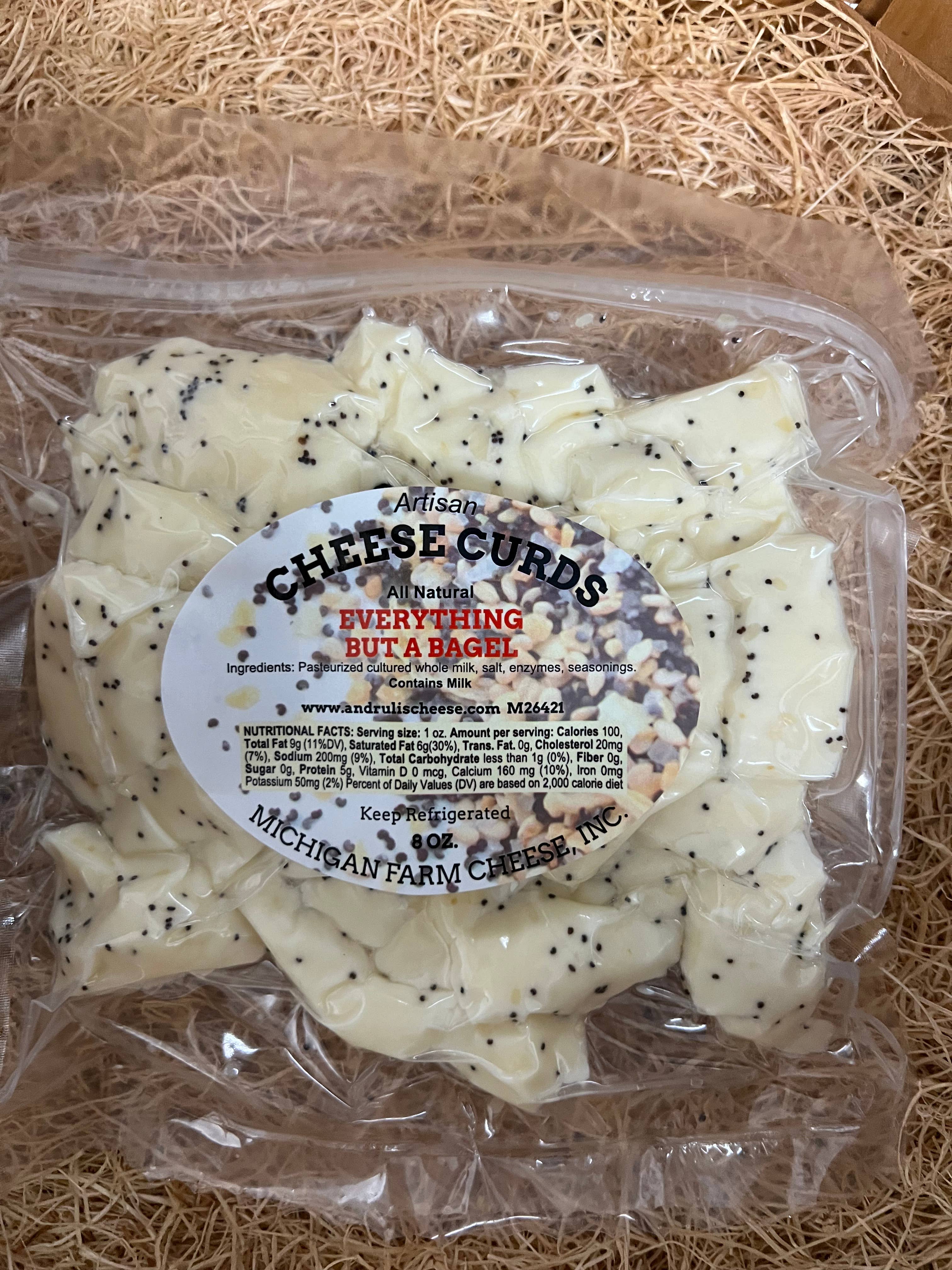 Andrulis - Wholesale Cheese - Andrulis All-Natural Cheese Curds-Everything but the Bagel