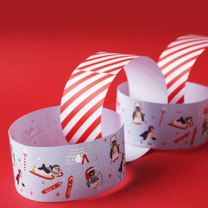 Lot de 100 chaînes en papier Winter Wonderland pour la vente par CGB Giftware