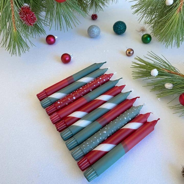 Kupkup HB. - Fi Design Studio Co. - Wholesale Pillar Candle - Joyful Glow | New Year | 2.3x20 cm1