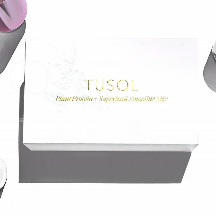 Mistura para smoothie de proteína vegetal orgânica e superalimento | 20 unidades por atacado de TUSOL Wellness
