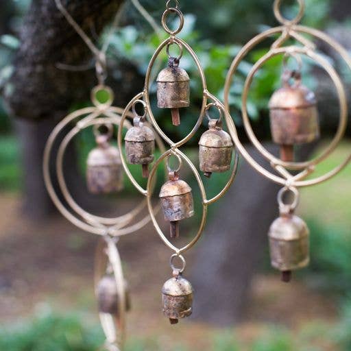 Matr Boomie Fair Trade - Wholesale Wind Chime - Ananda Bliss Bells Wind Chime - Fair Trade Decor