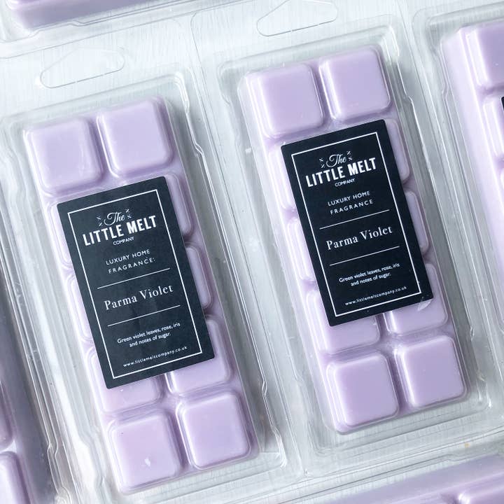 Parma Violets Wax Melt Snap Bar for wholesale by The Little Melt Company