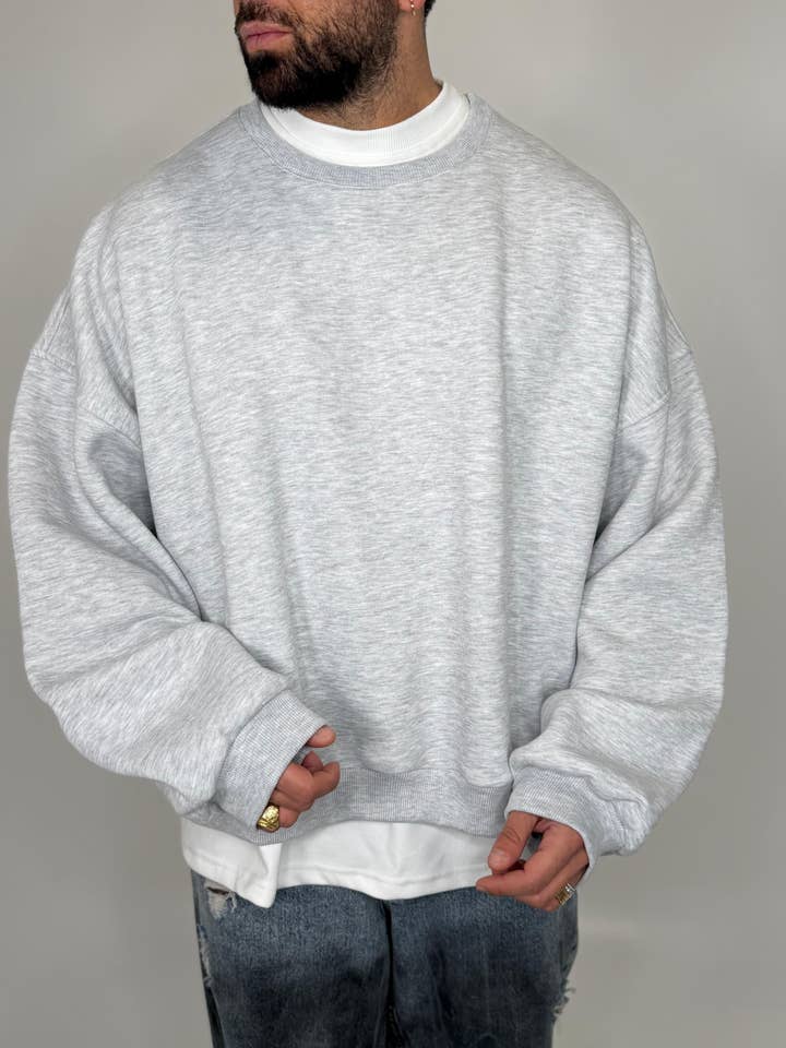 Camisola Crewneck por atacado de LAB22