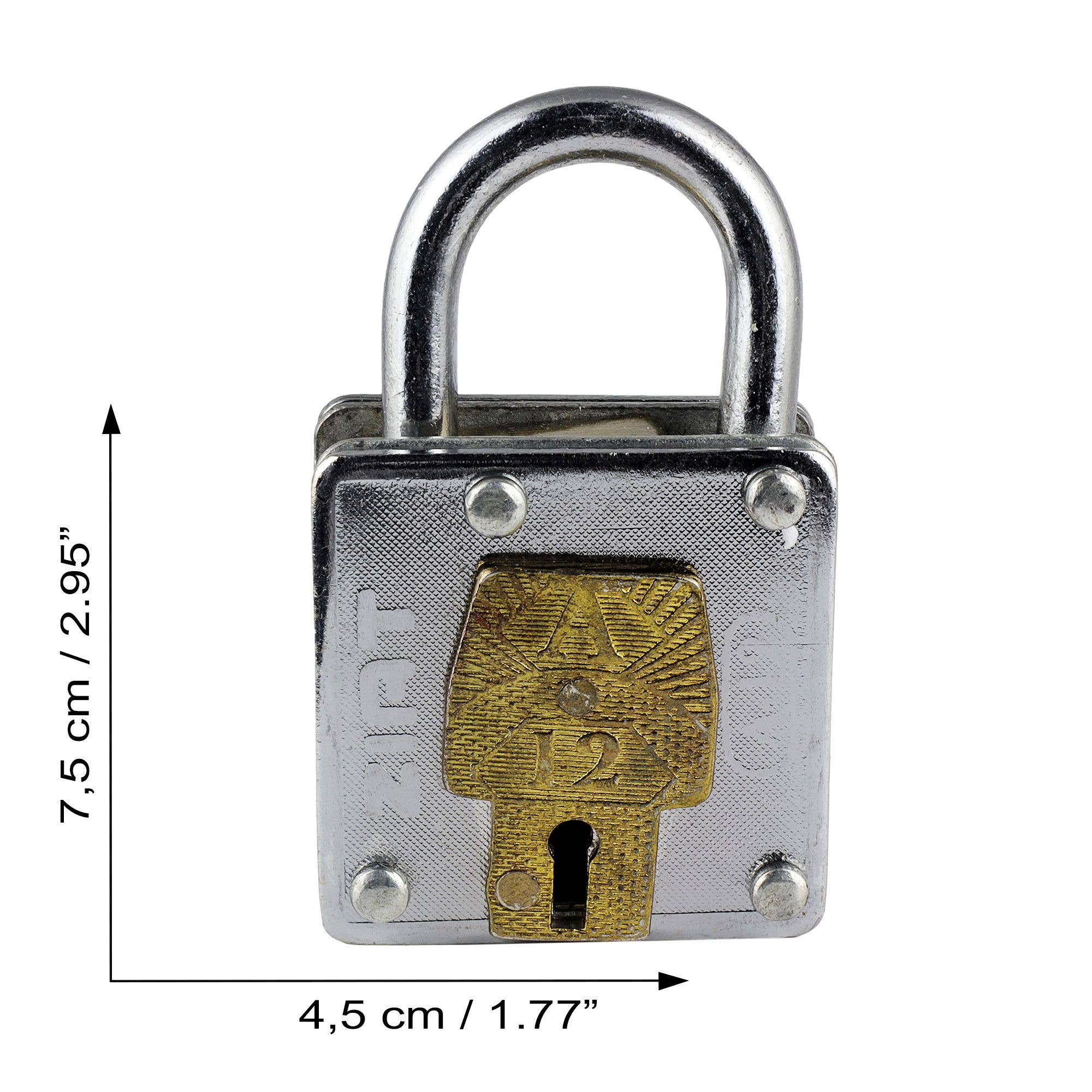 Tribal Trade GmbH - Wholesale Brain Game - Kids - Castle Padlock Trick Lock A-12 Puzzle4