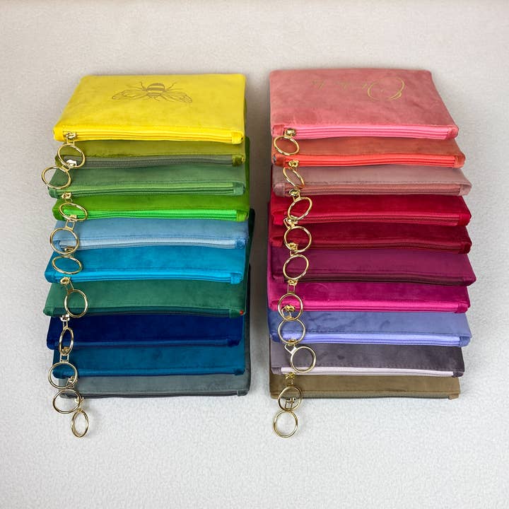 Herzilein-Wien GmbH - Venta al por mayor Bolsa para maquillaje - Bolsa de Navidad de Terciopelo para Coche - Neceser de Mujer7