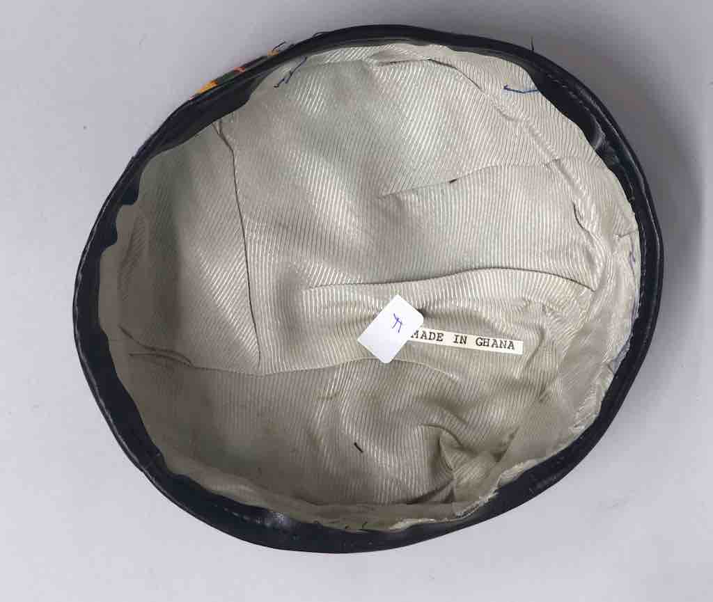 The Niger Bend - Venta al por mayor Gorra de béisbol - Unisex - Sombrero de hombre kufi africano de tela Ashanti Kente genuina de gran tamaño | 23 11/16»5