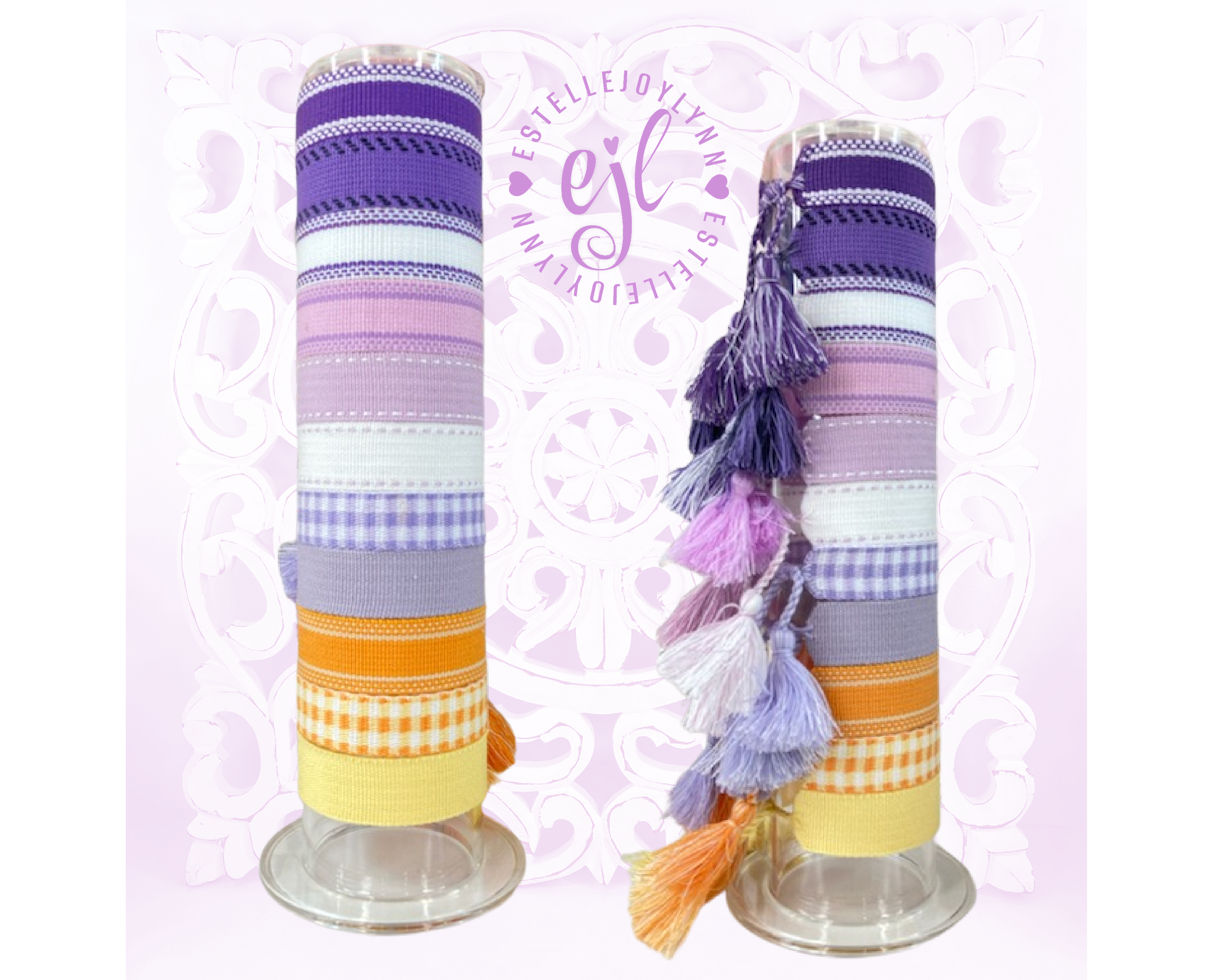 EstelleJoyLynn, LLC - Wholesale Woven/Braided Bracelet - School Spirit Embroidered Bracelet / Custom School Bracelet5