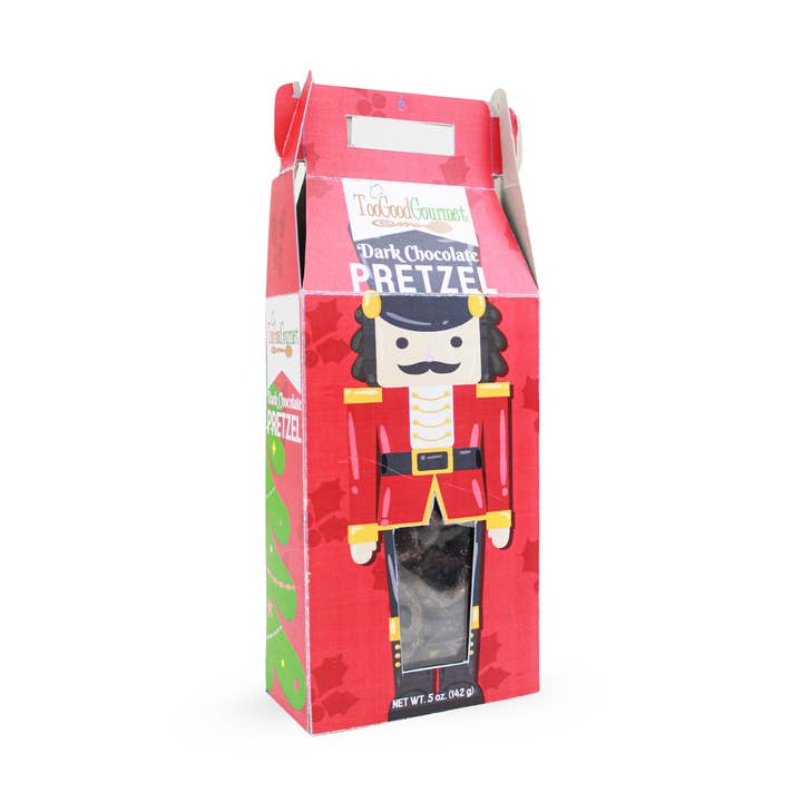 Holiday Chocolate Pretzels for wholesale by Too Good Gourmet