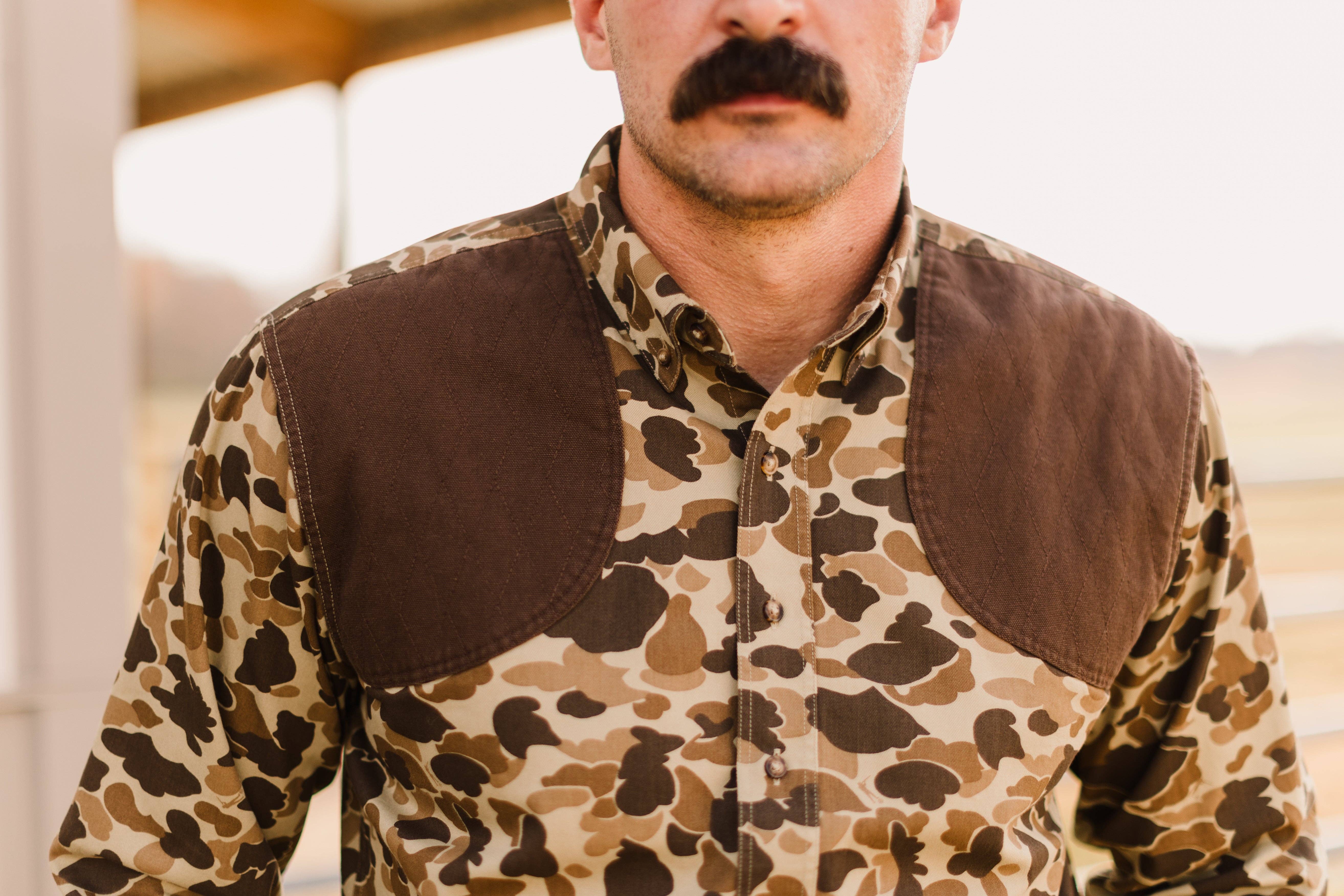 Ball and Buck – Großhandel Hemd mit Button-down-Kragen – Herren – Sportsmans Shirt FG - Original Camo11