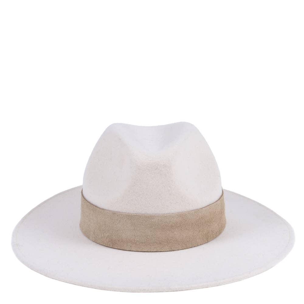 TRAVAUX EN COURS... - Wholesale Fedora - Unisex - WIDE BRIM HAT - leather braid22