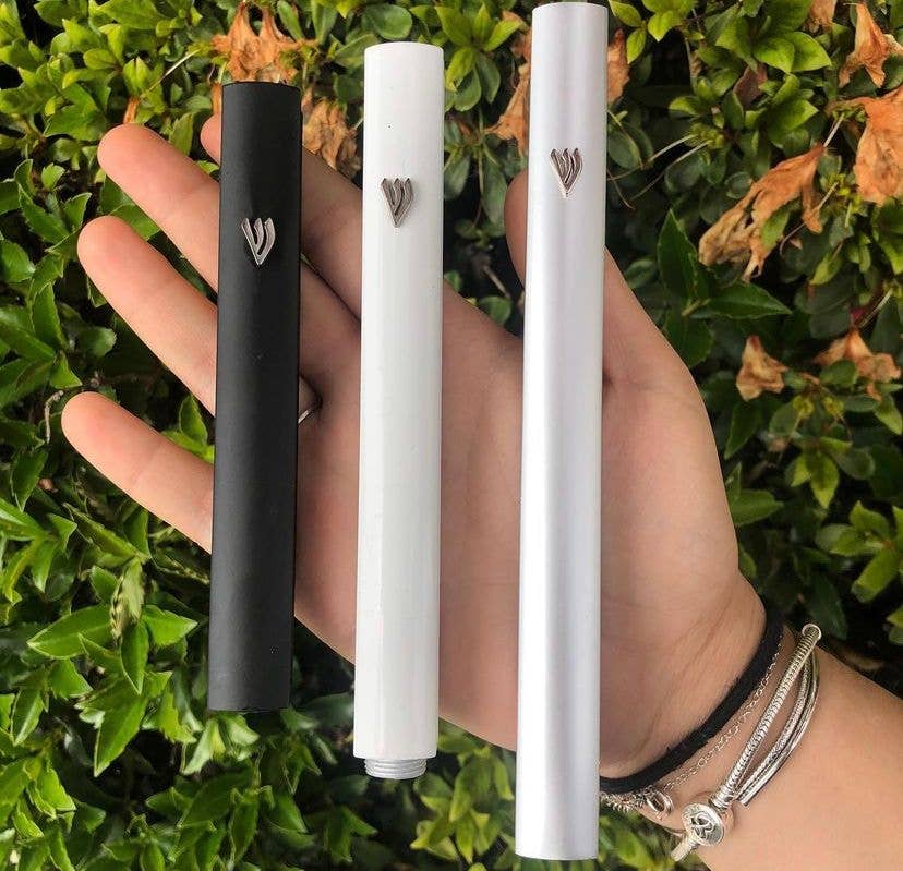 A&S Mezuzot - Vente Décorations de table - Étui Mezouza en aluminium38