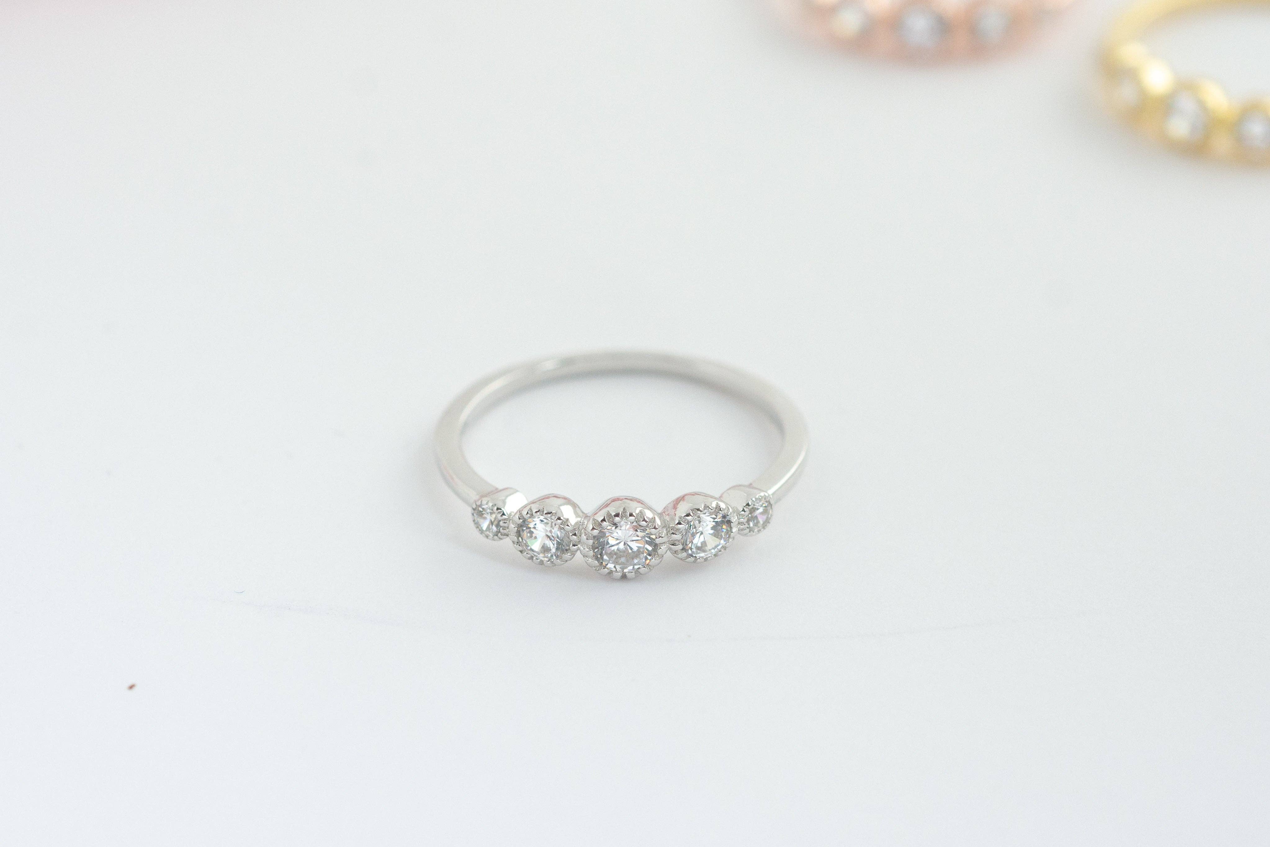 Sami Jewels - Vendita all'ingrosso Anelli multipietra - Anello con castone 515