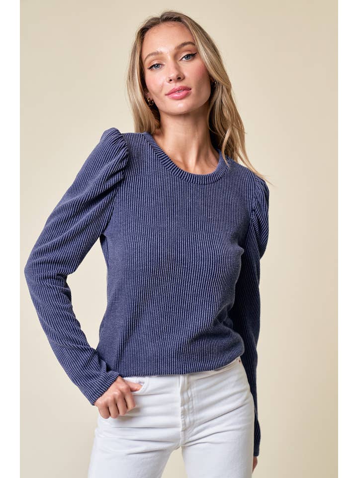 lovely melody - Wholesale Knit Top - Women's - LMT4604-Cece Solid Long Sleeve Top8