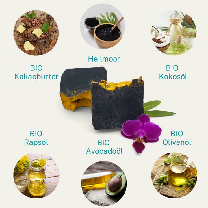 Kleine Auszeit Manufaktur - Wholesale Bar Soap - MOOR SOAP - MOOR IS MOOR2